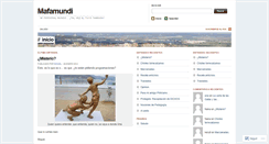 Desktop Screenshot of mafamundi.wordpress.com