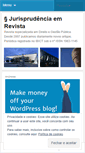 Mobile Screenshot of jurisprudenciaemrevista.wordpress.com