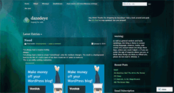 Desktop Screenshot of dazedeye.wordpress.com