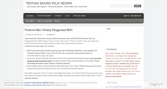 Desktop Screenshot of bmnsemarang.wordpress.com