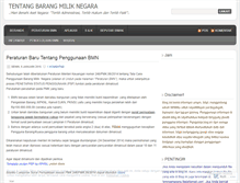 Tablet Screenshot of bmnsemarang.wordpress.com