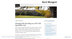 Desktop Screenshot of morgretdesigns.wordpress.com