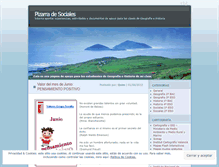 Tablet Screenshot of laclasedesociales.wordpress.com