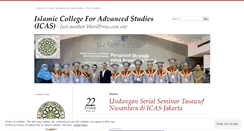 Desktop Screenshot of icasparamadinauniversity.wordpress.com