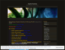 Tablet Screenshot of kaptenbombay.wordpress.com
