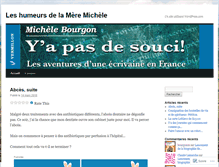Tablet Screenshot of bourgonm.wordpress.com