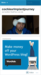 Mobile Screenshot of cochlearimplantjourney.wordpress.com