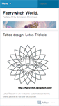 Mobile Screenshot of faerywitch.wordpress.com