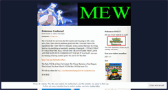 Desktop Screenshot of mewmaster.wordpress.com