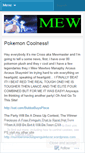 Mobile Screenshot of mewmaster.wordpress.com