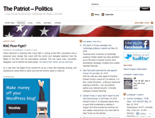 Tablet Screenshot of clermontpatriotpolitics.wordpress.com