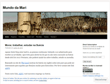 Tablet Screenshot of mundodamari.wordpress.com