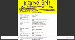 Desktop Screenshot of kickingspit.wordpress.com