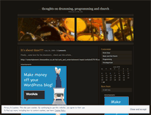 Tablet Screenshot of drummingideas.wordpress.com