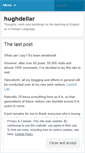 Mobile Screenshot of hughdellar.wordpress.com