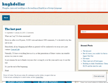 Tablet Screenshot of hughdellar.wordpress.com