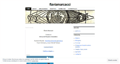 Desktop Screenshot of flaviamarcacci.wordpress.com