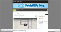 Desktop Screenshot of pablord.wordpress.com