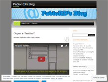 Tablet Screenshot of pablord.wordpress.com