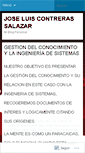 Mobile Screenshot of josecontrerass.wordpress.com
