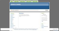 Desktop Screenshot of gordoegordo.wordpress.com