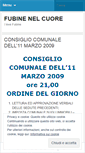 Mobile Screenshot of fubinenelcuore.wordpress.com
