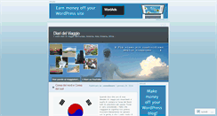 Desktop Screenshot of diaridelviaggio.wordpress.com