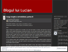 Tablet Screenshot of lucianrenitsa.wordpress.com