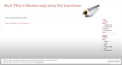 Desktop Screenshot of dixlv.wordpress.com