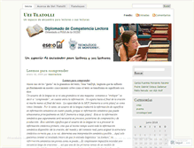 Tablet Screenshot of itesmlectora.wordpress.com