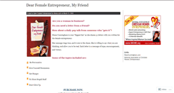 Desktop Screenshot of dearfemaleentrepreneur.wordpress.com