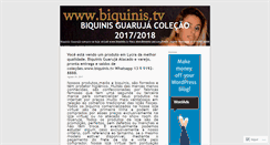 Desktop Screenshot of biquinis.wordpress.com