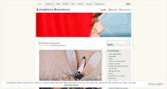 Desktop Screenshot of katarzynarogowicz.wordpress.com