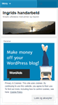 Mobile Screenshot of ingridarbeid.wordpress.com