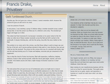 Tablet Screenshot of francisdrakeprivateer.wordpress.com