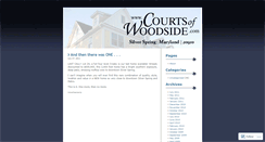 Desktop Screenshot of courtsofwoodside.wordpress.com