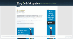 Desktop Screenshot of makuyeika.wordpress.com