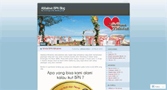 Desktop Screenshot of abbalovebpn.wordpress.com