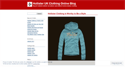 Desktop Screenshot of hollisterukclothing.wordpress.com