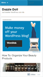 Mobile Screenshot of dazzledoll.wordpress.com