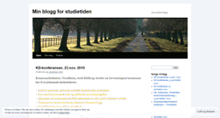 Desktop Screenshot of fagblogg.wordpress.com