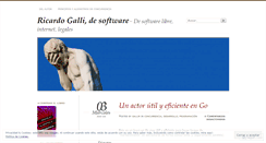 Desktop Screenshot of gallir.wordpress.com