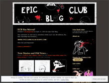 Tablet Screenshot of epicclubblog.wordpress.com