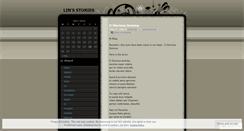 Desktop Screenshot of linstories.wordpress.com