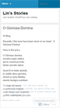 Mobile Screenshot of linstories.wordpress.com
