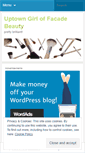 Mobile Screenshot of facadebeauty.wordpress.com
