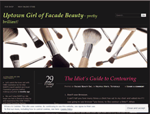 Tablet Screenshot of facadebeauty.wordpress.com