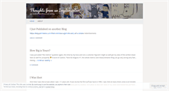 Desktop Screenshot of implementorthoughts.wordpress.com