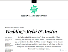 Tablet Screenshot of jessicaellephoto.wordpress.com