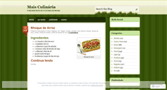 Desktop Screenshot of maisculinaria.wordpress.com